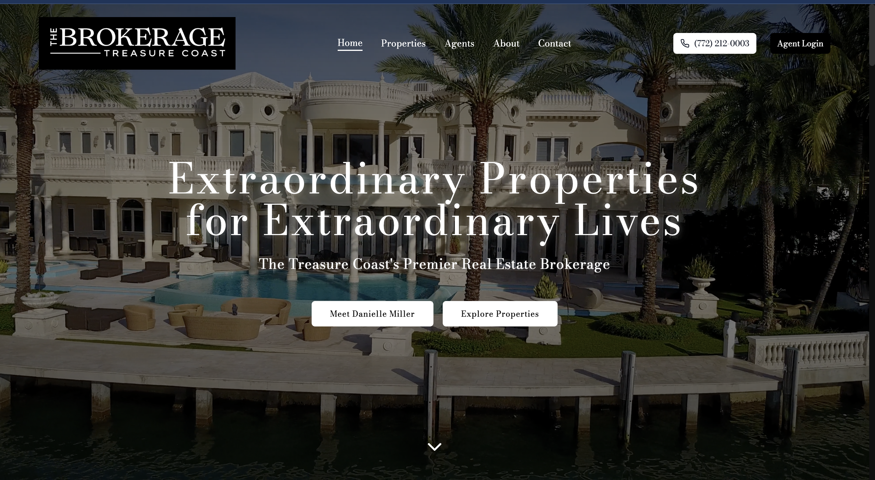 The Brokerage Treasure Coast website preview